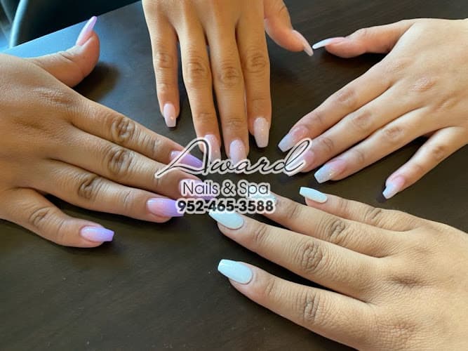 Award Nails And Spa interior view