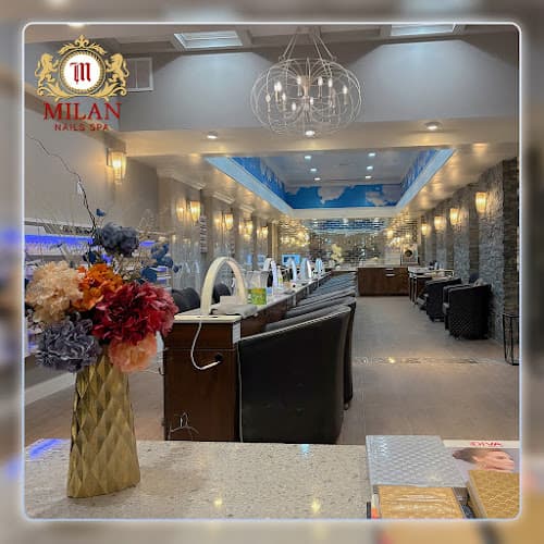 Milan Nails Spa interior view