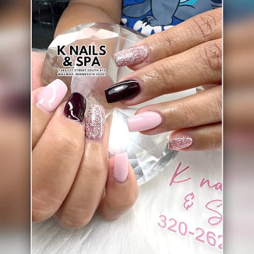 K Nails And Spa interior view